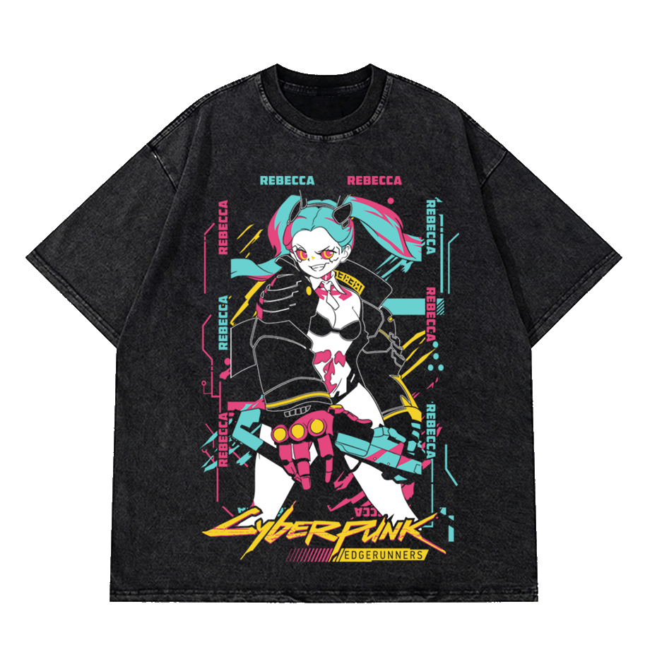 Rebecca Acid Wash Tee