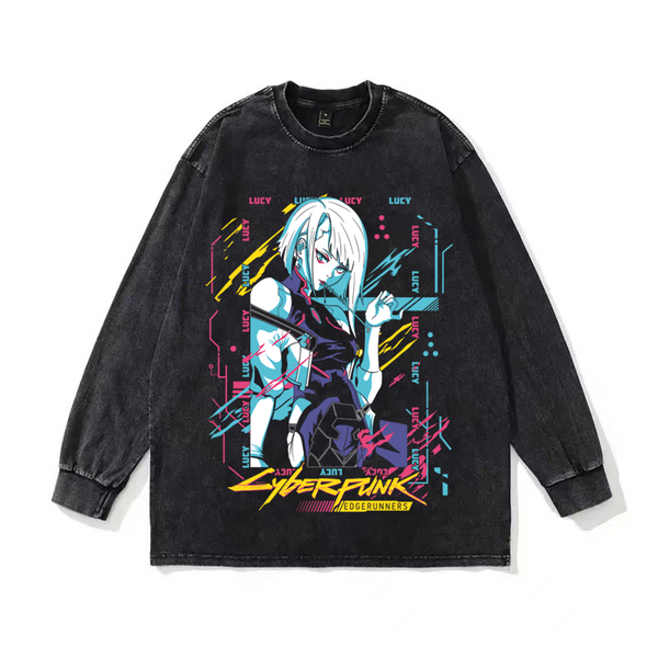 Lucy Acid Wash Tee
