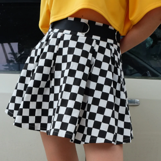 Checkerboard Skirt