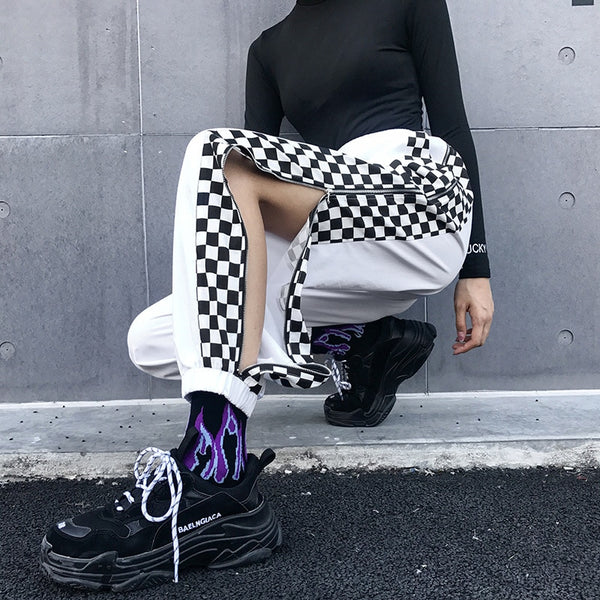 Checkerboard Joggers